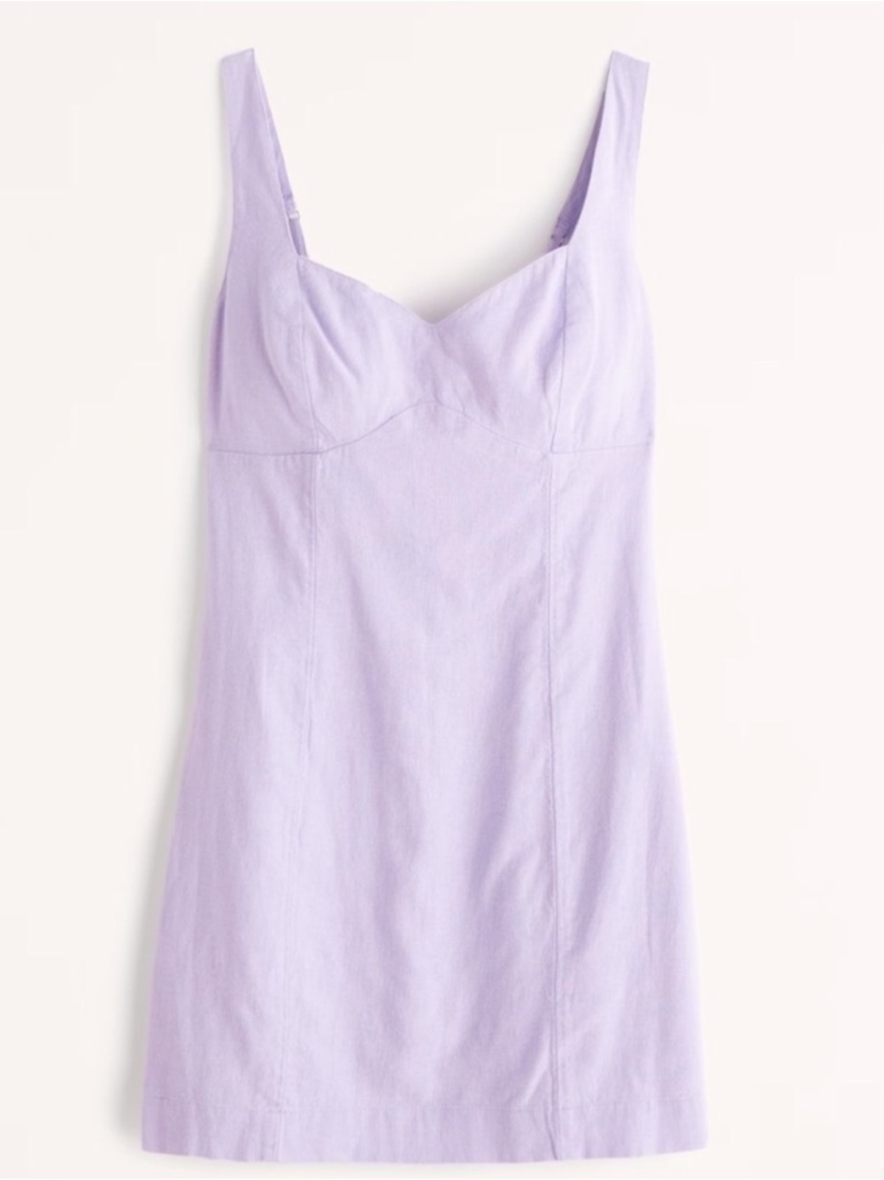 Abercrombie & Fitch Lavender Sleeveless Linen Dress